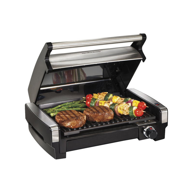 Hamilton Beach® Searing Grill Nonstick Cooking Plate Stainless Steel