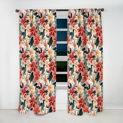 Rideau tropical - Velours obscurcissant - Subdued
