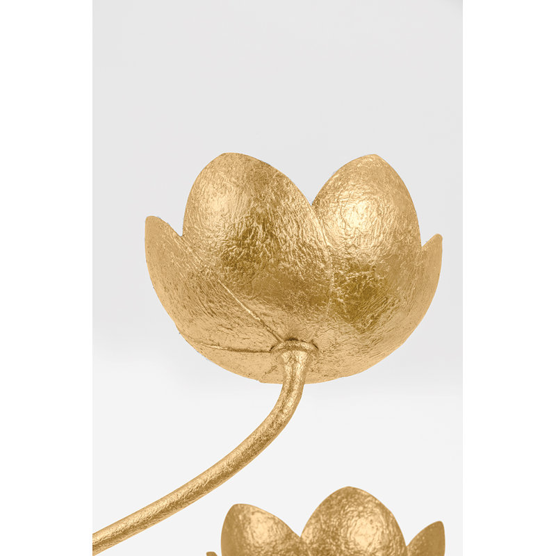 ARCATA Chandelier, Gold, 18.25" H x 55" W x 55" D