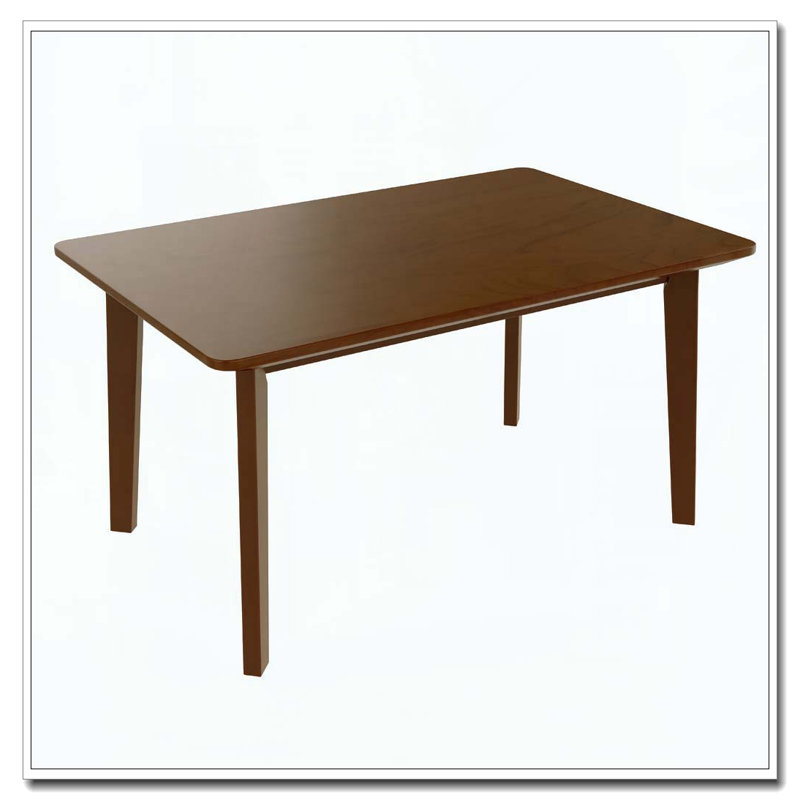 Table de salle à manger rustique, Noyer
