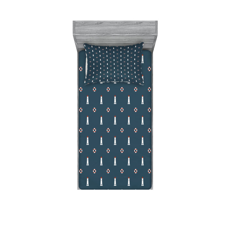 Drap-housse et coussin décoratif à imprimé léopard Ambesonne, orange et noir