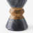 Handmade Black Marble & Acacia Wood Candleholder