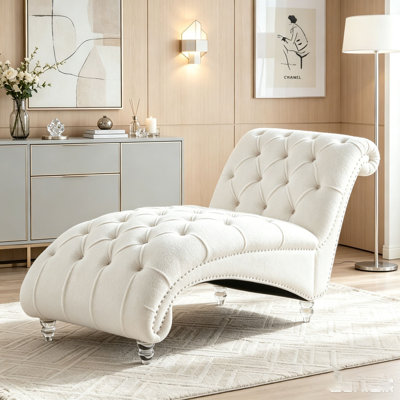 Chaise longue sans accoudoirs