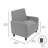 Kid Comfort Collective Modular Club Chair - Gray-124164570