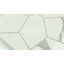 Carreau de mosaïque en porcelaine 8 po x 12 po Stately Duchess-72531478