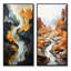 «Meandering River Endless Journey», 2 pièces-1396730224-1396730226