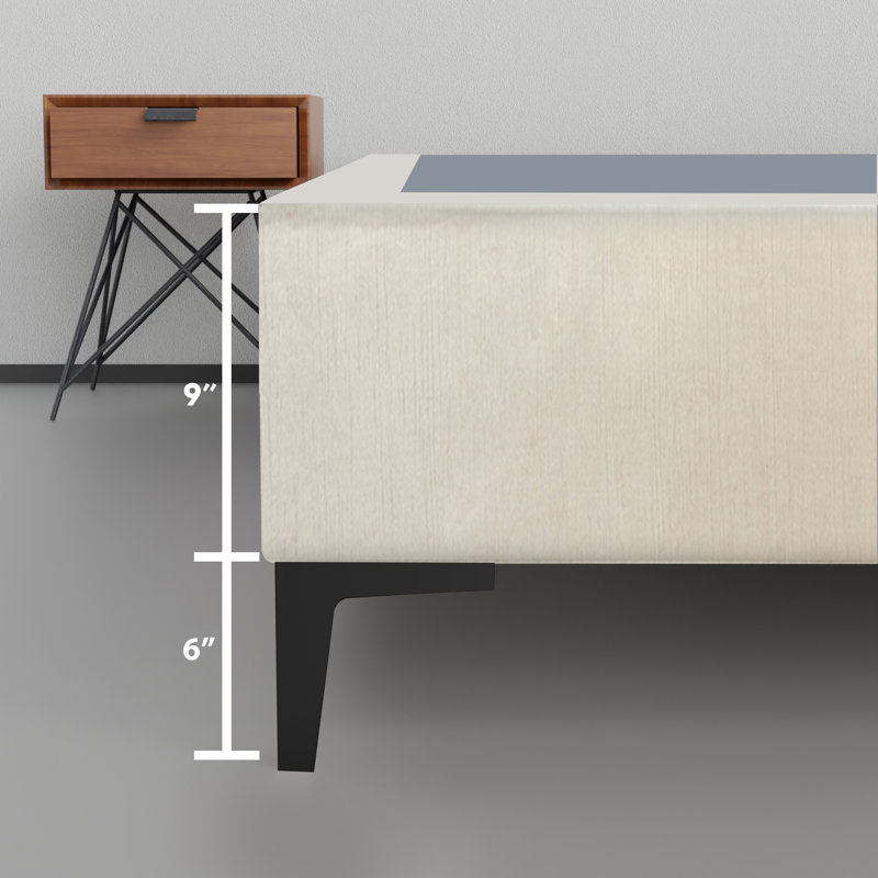 Dianne Upholstered Platform Bed, Queen