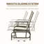 Banc oscillant d'extérieur avec table centrale Outsunny-980509692