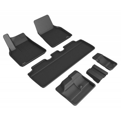3D MAXpider 22'' W x 32'' L Garage Flooring in Black