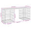 Aleida Steel Outdoor Bench-955263250-955263248