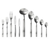 Mediterranea 45 - Piece Stainless Steel Flatware Set - Service for 6