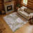 Premium Machine Washable Lubbers AMF1750 Geometric Rug-704431010