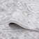 Marley Oriental Floral Gray Indoor Area Rug for Living Room, Bedroom, Dining Room