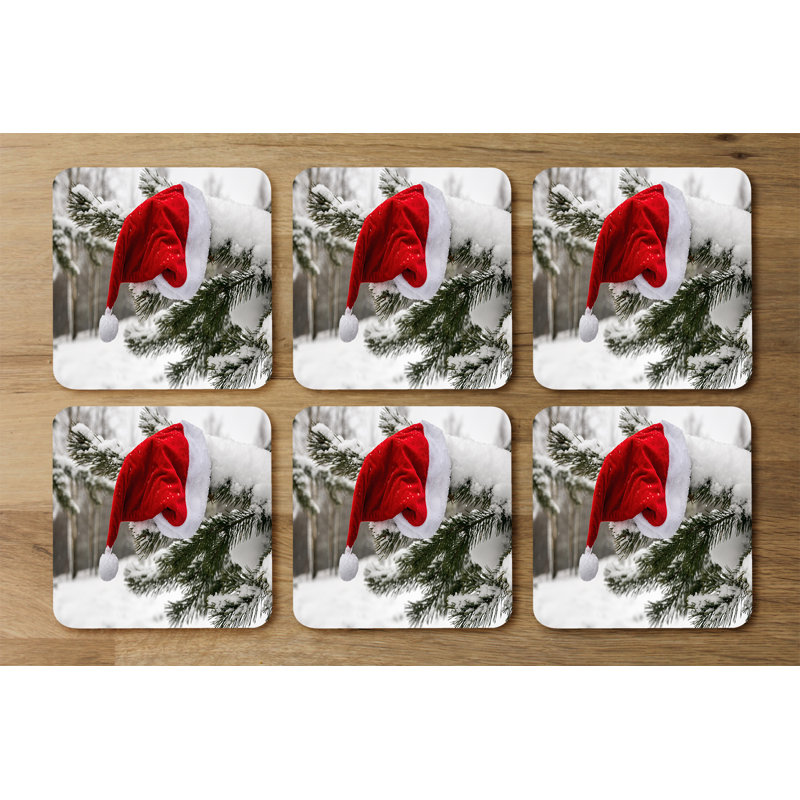 Square 6 Piece Coaster Set