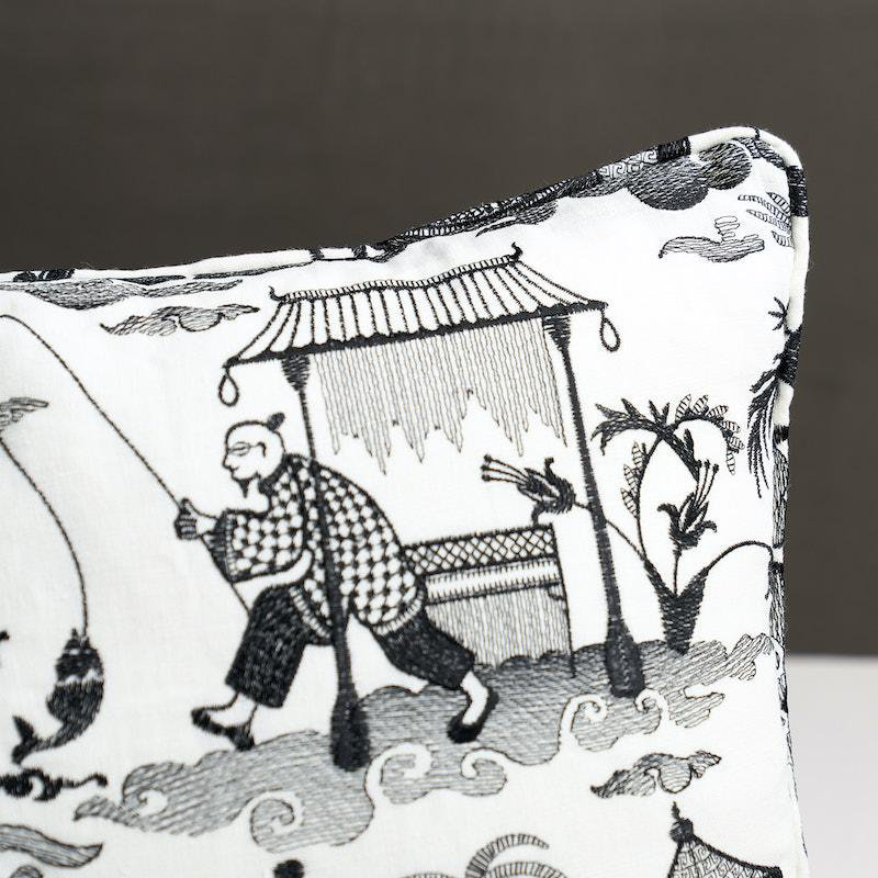 Bassano Toile Pillow