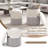 Doras Upholstered Ottoman