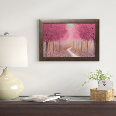 « forest chemin spring crop », impression