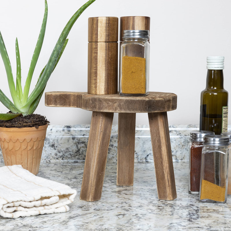 Tabouret en bois, Naturel