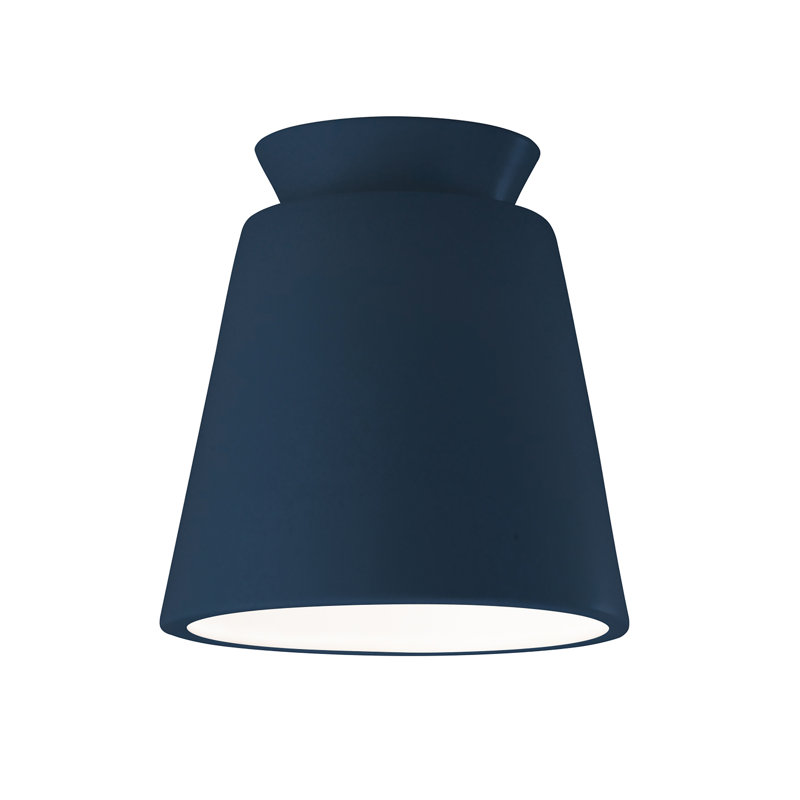 Logan Outdoor Flush Mount, Midnight Sky, Incandescent (Not Included)