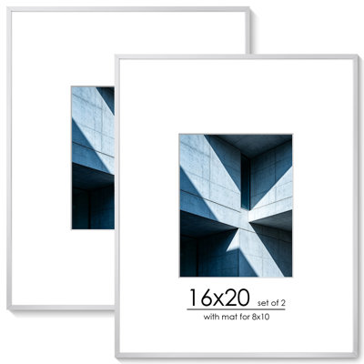 2 Piece Modern Metal Picture Frame