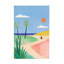 Beach Girl - Impression sur toile tendue