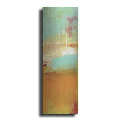 Red Barrel Studio® 'Sugar Bay II' by Erin Ashley, Metal Wall Art
