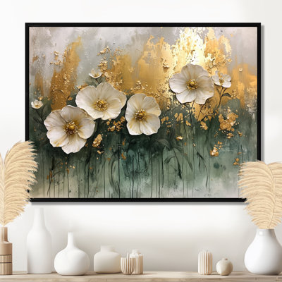 Murti Wildflowers Spring Symphony Fury I - Art mural grand fleurs sauvages