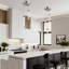 Kitchen Island Pendant Lights with Crystal Bubble-144952308