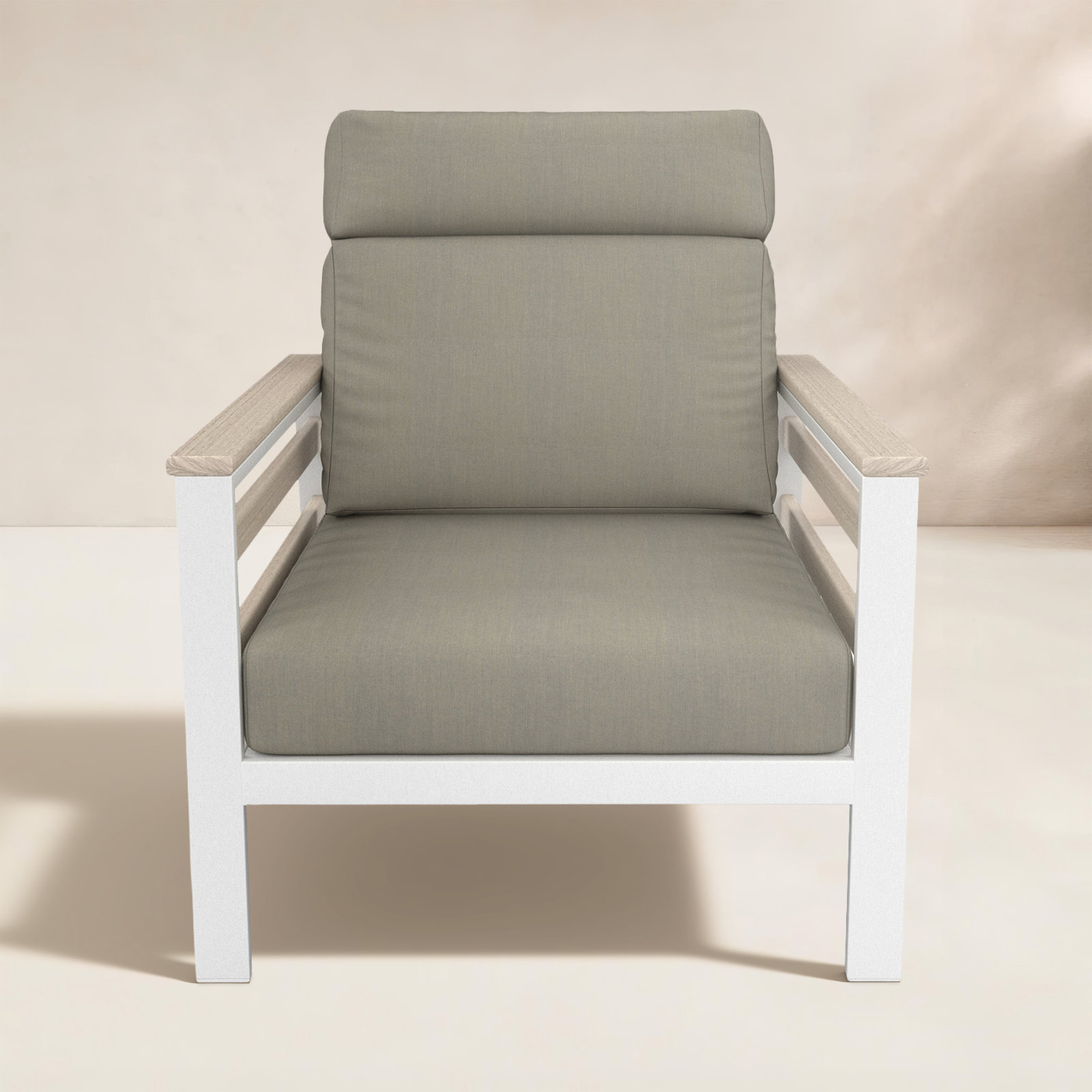 Townsend Sunbrella® Patio Lounge Chair, Spectrum Dove