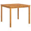  Ensemble de salle à manger de jardin 3 pièces en bois d'acacia massif