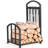 43.5cm W Metal Log Rack