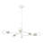 Luvonne 5 - Light Steel Dimmable Sputnik Modern Linear Chandelier-239591475