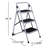 Havasu 3 - Step Steel Lightweight Folding Step Ladder