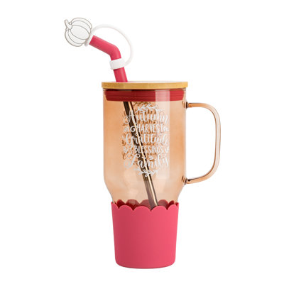 10 Strawberry Street Harvest Adria Hydration Travel Tumbler, Autumn Blessings