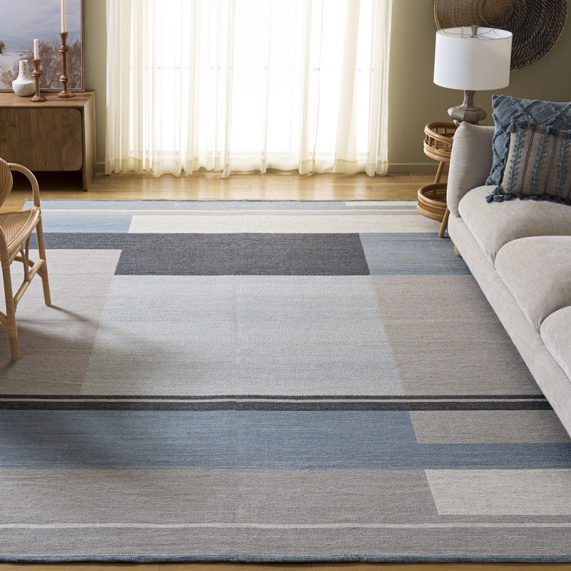 Kilim 878 Performance Abstract Rug, Rectangle 8' x 10'