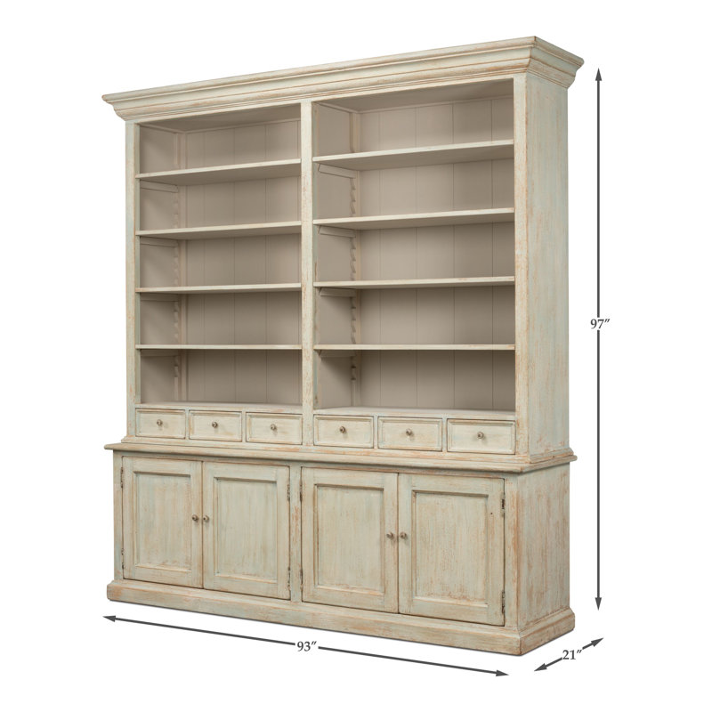 Angelique Solid Wood China Cabinet