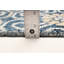 Tapis bleu noué à la main One Of Kind 3 pi 0 po x 4 pi 10 po