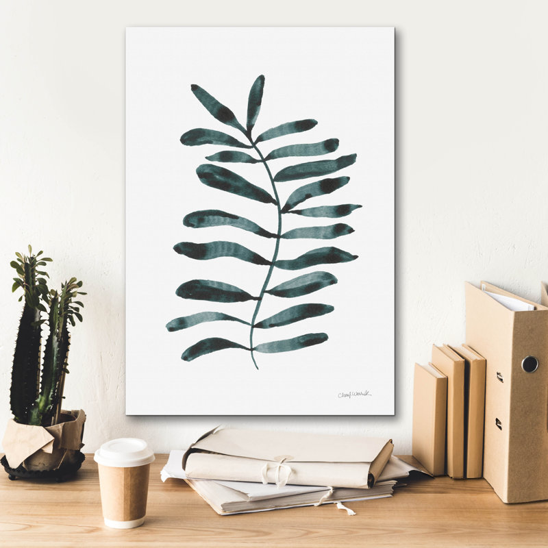  «Forest Fern Trio 3» par Cheryl Warrick, art mural sur toile, 18 po x 26 po, H 26 po x l 18 po