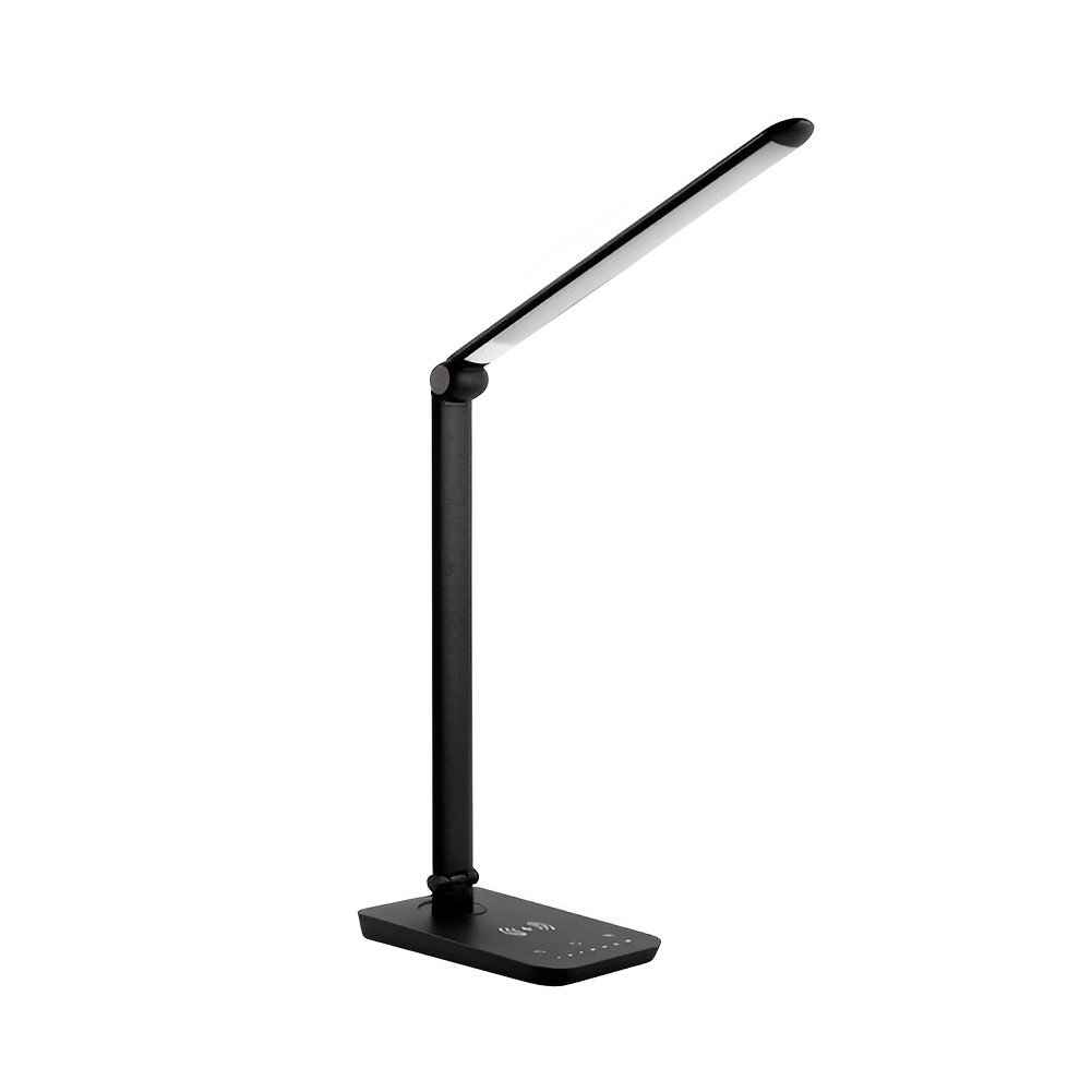 OttLite Strive LED Desk Lamp with USB, Flexible Neck, 3 Brightness Settings  with Touch Controls