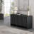 60" Sideboard In Charcoal Gray | Gift Idea-681063520