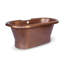 Thales 5' Copper Freestanding Bathtub with Overflow