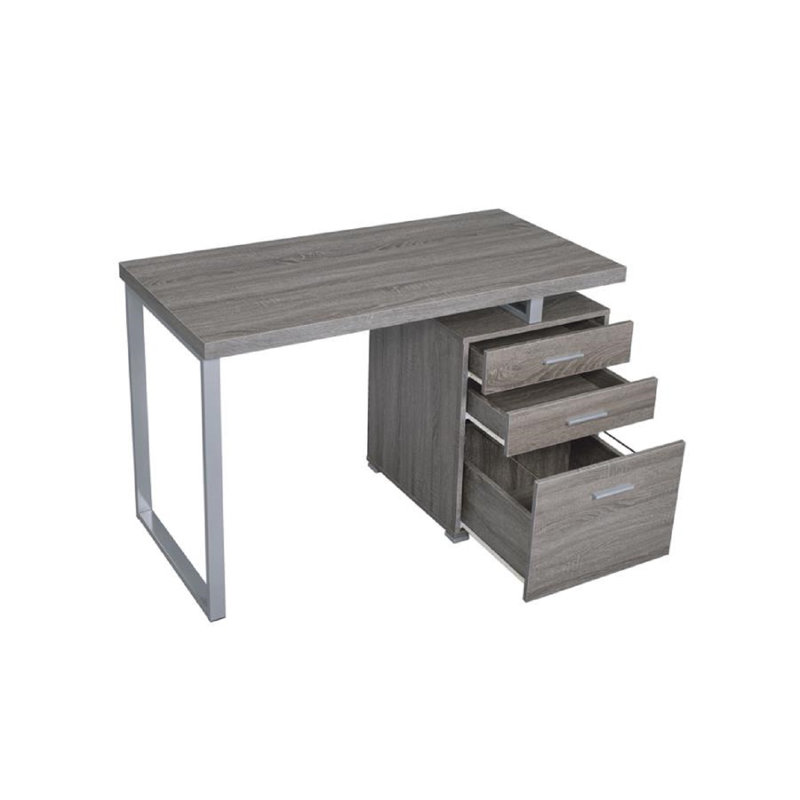 Reversible Desk, Weathered Gray