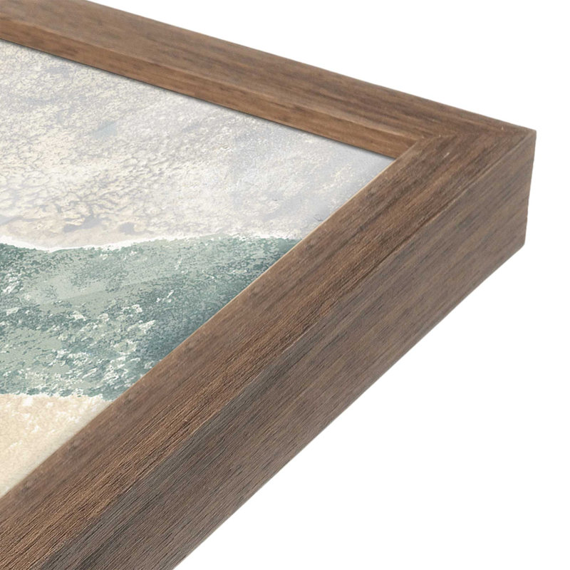Impression sur toile «Continental Divide Blockprint I» par Vanna Lam, Brun, H 32 po x l 24 po