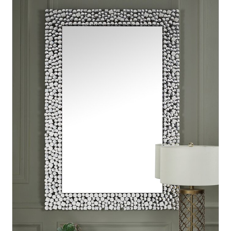 Etta Avenue Seamus Rectangle Glass Wall Mirror & Reviews