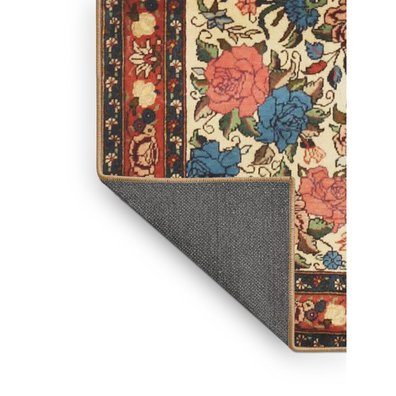 Abri Floral Indoor Rug, Rectangle 3' x 5'