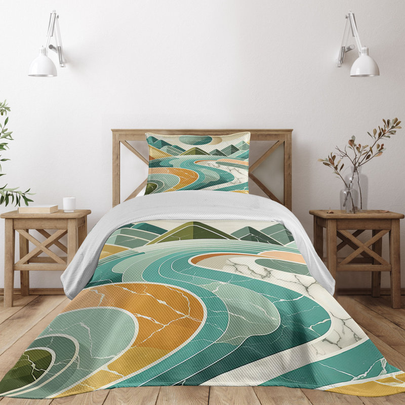 Coverlet, Twin Coverlet + 1 Standard Shams