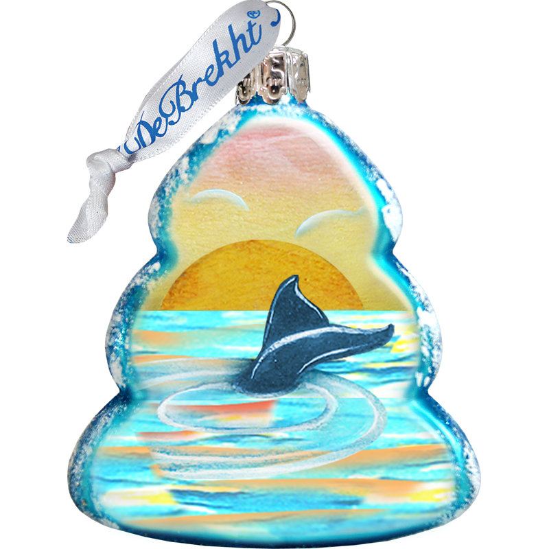 Keepsake 2'' Handmade Glass Holiday Shaped Ornament