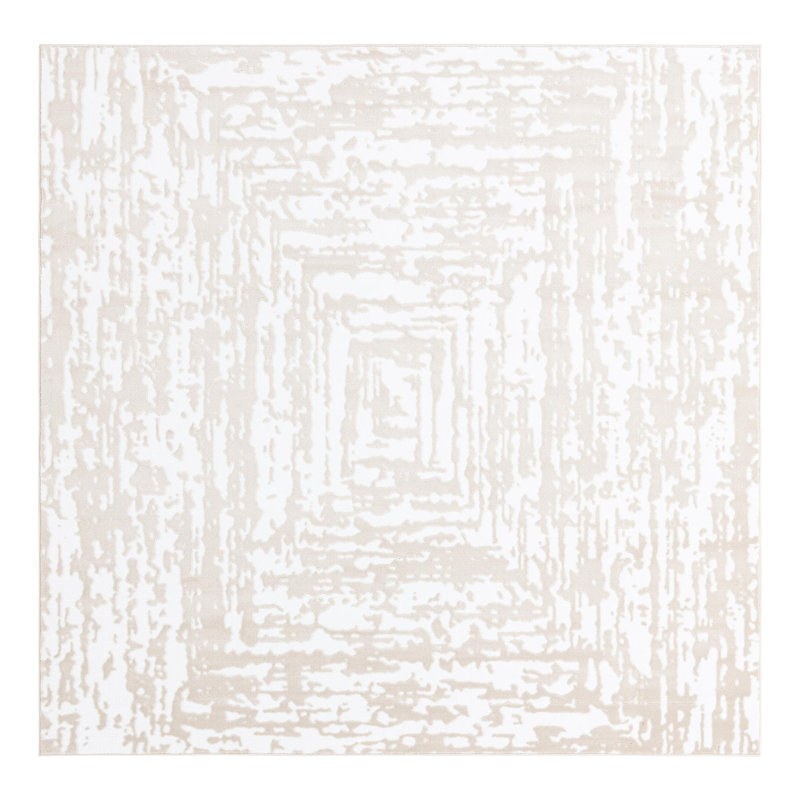 Oak Brook Abstract Indoor Rug, Square 7'10"