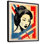 Art graphique sur toile, "Asian Asian Vintage Portrait"