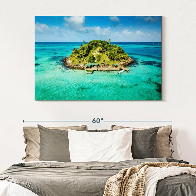 Île de San Andres, Colombie, H 34 po x l 51 po